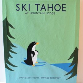 Ski Tahoe – Stretched Canvas – Lot # 207