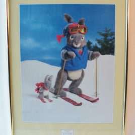 Benjamin and Young Murray on the Slopes – Lot # 237