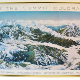 Ski The Summit Colorado – Poster Print – Lot # 305 – Sold